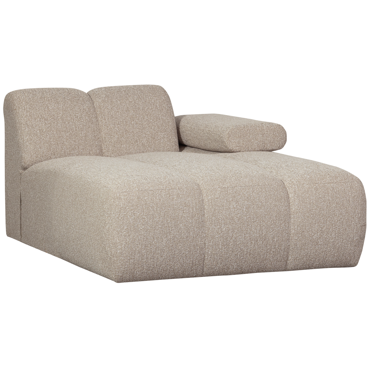 MOJO CHAISELONGUE ELEMENT RECHTS BOUCLE BEIGE MELIERT