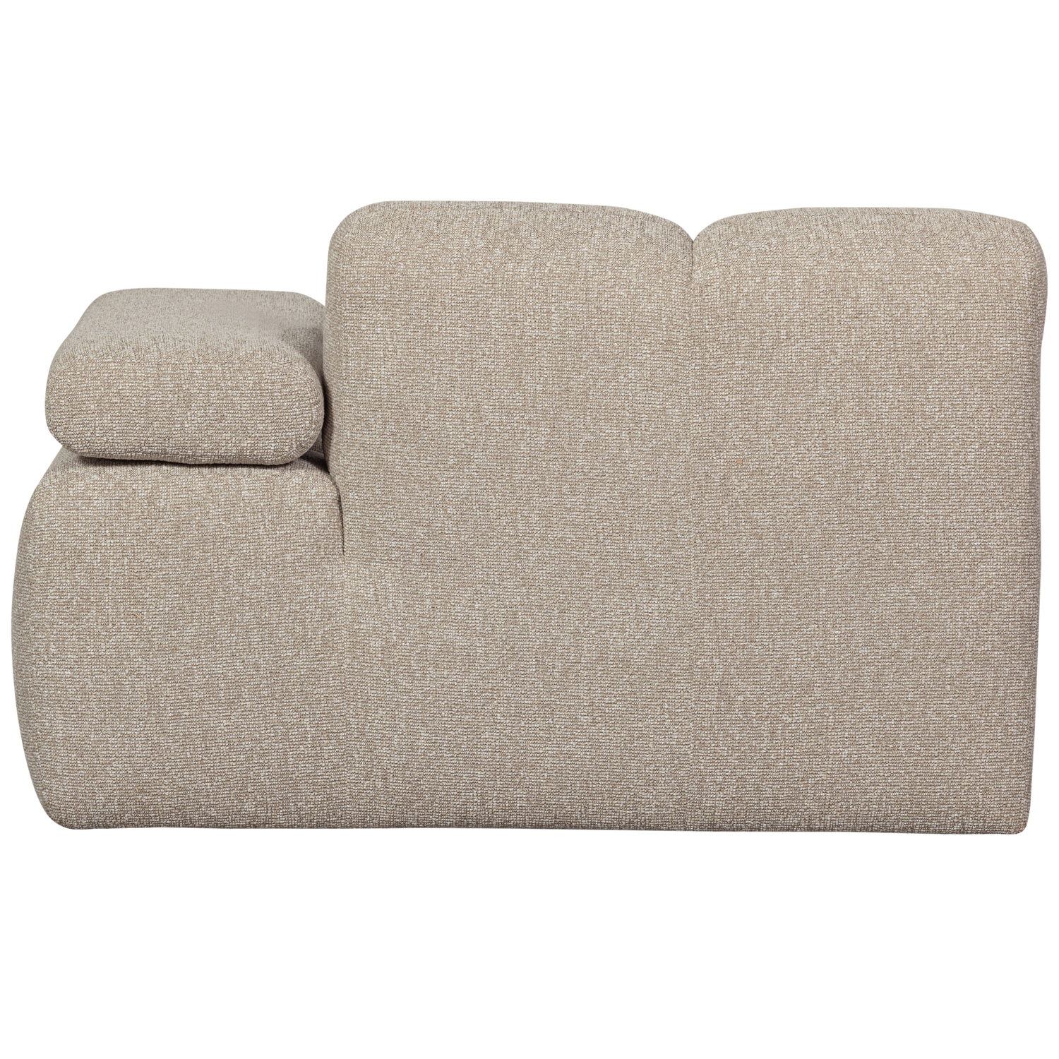 MOJO CHAISELONGUE ELEMENT RECHTS BOUCLE BEIGE MELIERT