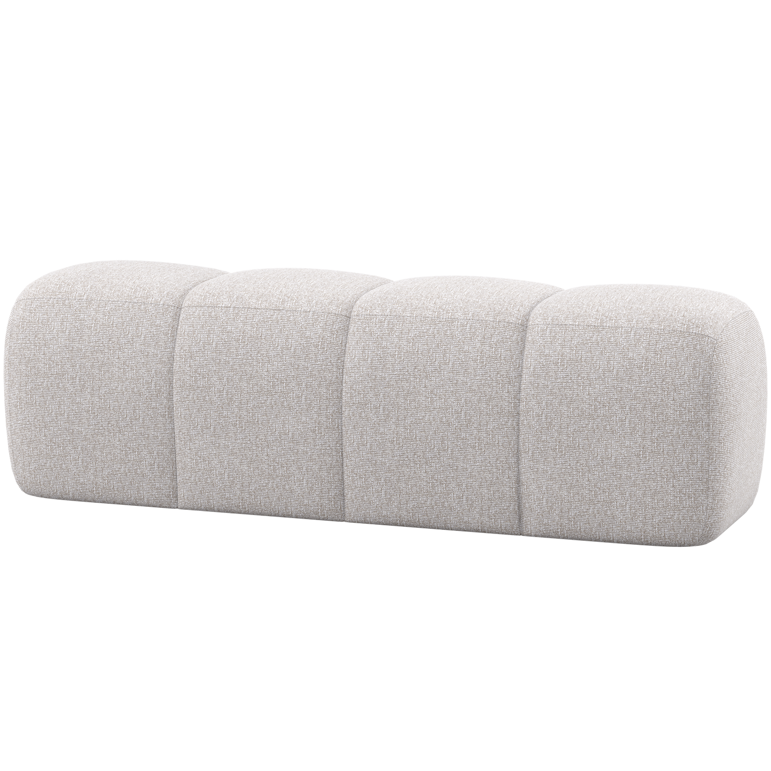 MOJO ESSBANK 164 CM BOUCLE ECRU MELANGE