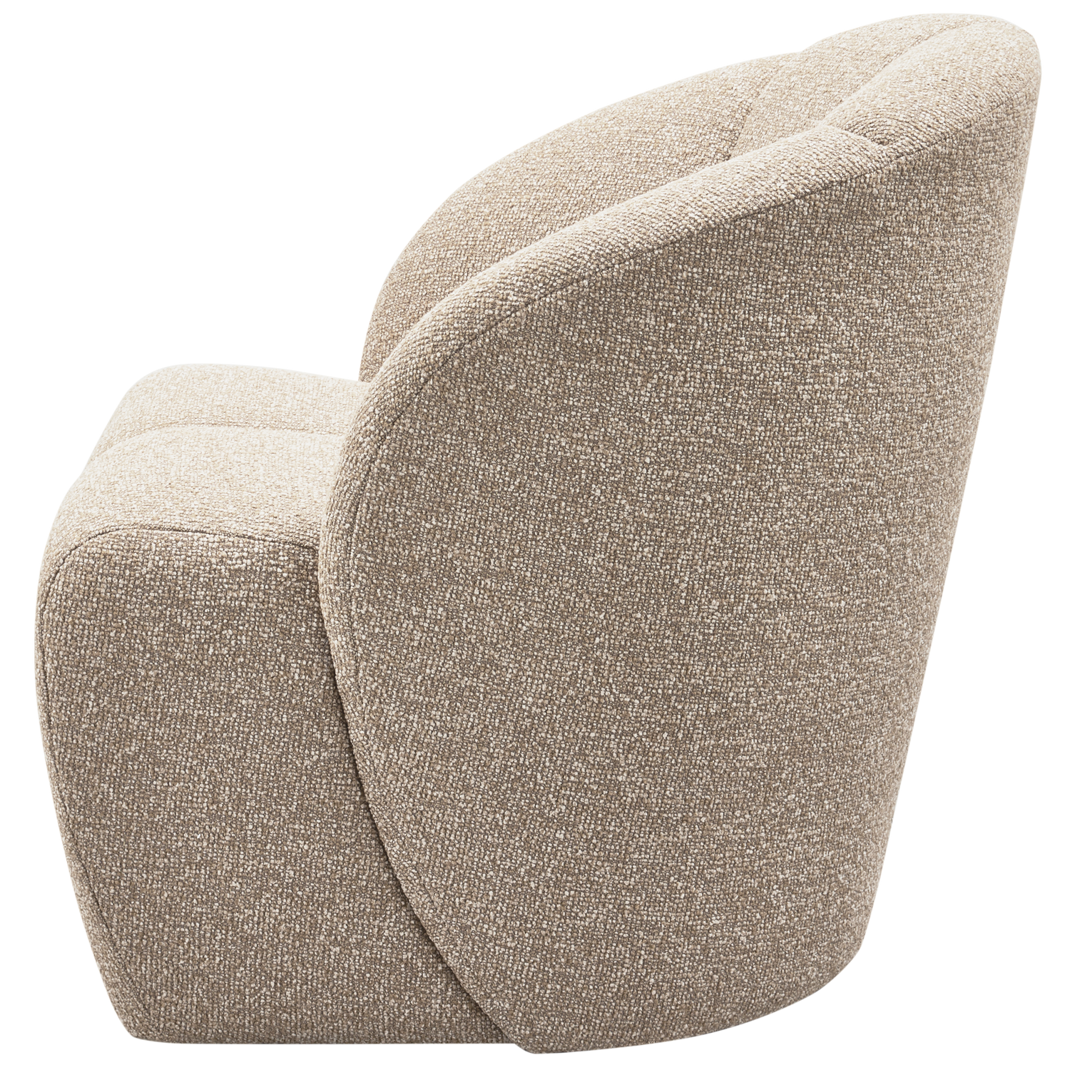 MOJO DREHSESSEL BOUCLE BEIGE MELIERT