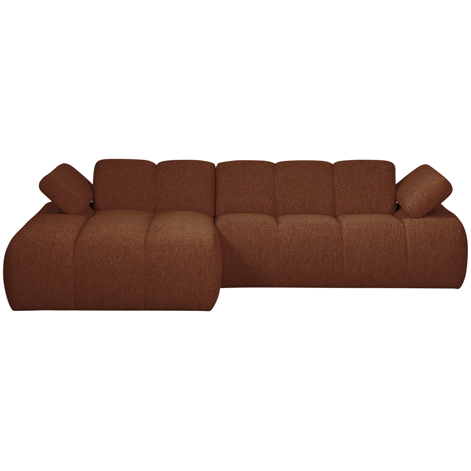 MOJO CHAISELONGUE LINKS BOUCLE RUST BROWN MELIERT
