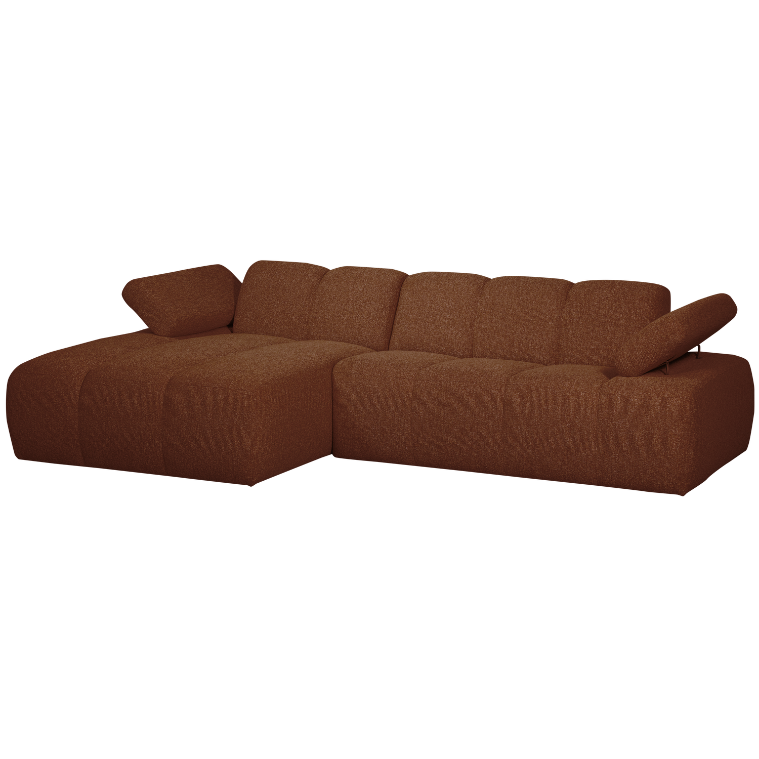 MOJO CHAISELONGUE LINKS BOUCLE RUST BROWN MELIERT