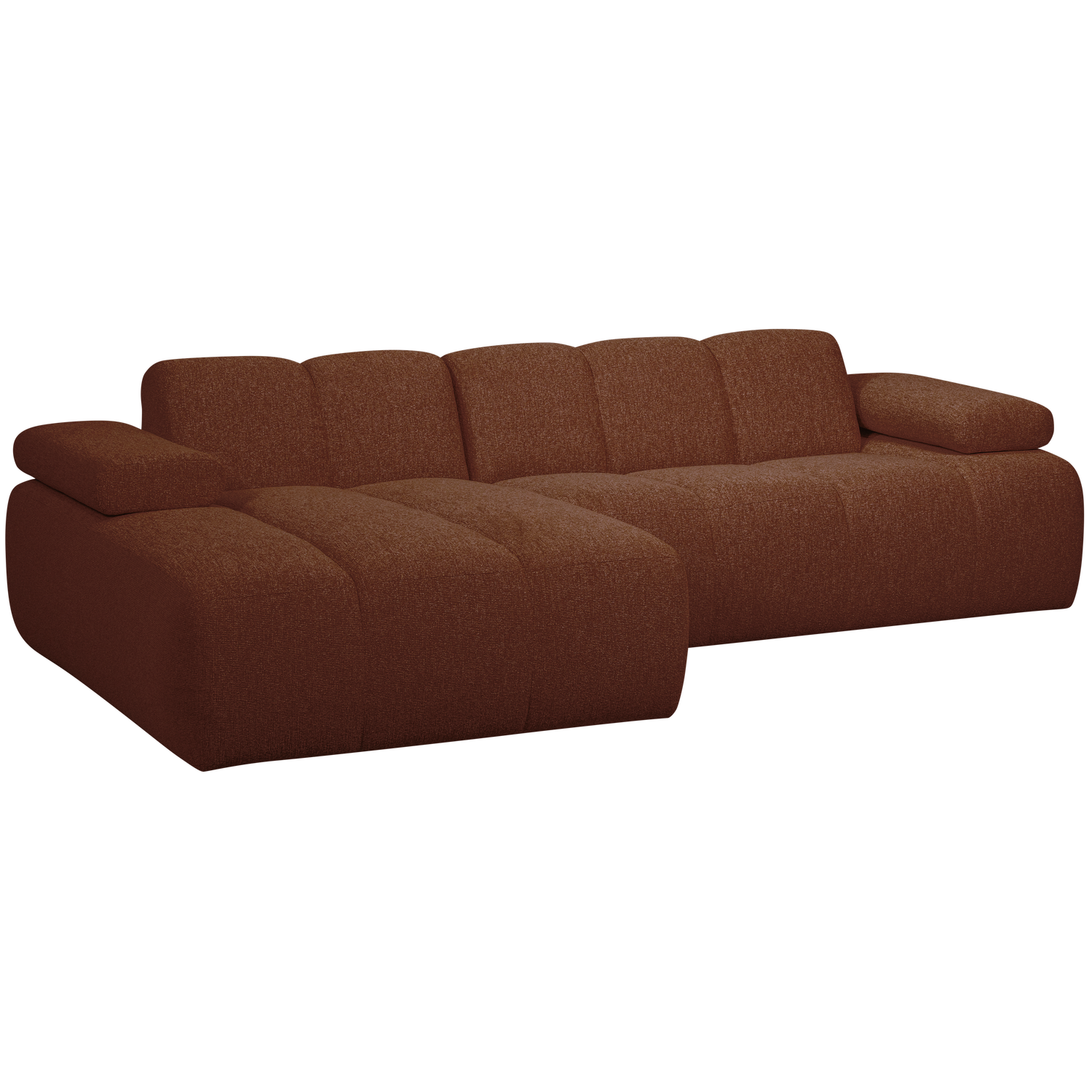 MOJO CHAISELONGUE LINKS BOUCLE RUST BROWN MELIERT