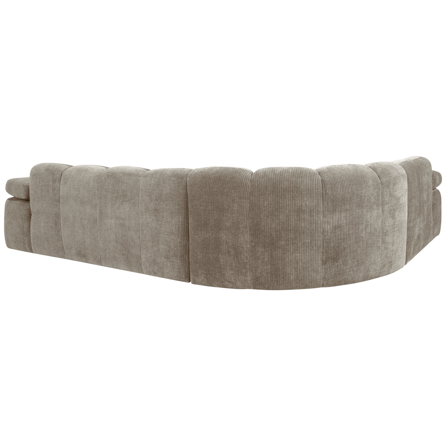 MOJO ECK SOFA LINKS GERIPPTER WEBSTOFF DUNKELSAND