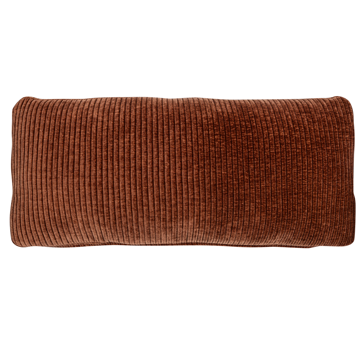 MOJO KISSEN GERIPPTER STOFFROSTBRAUN