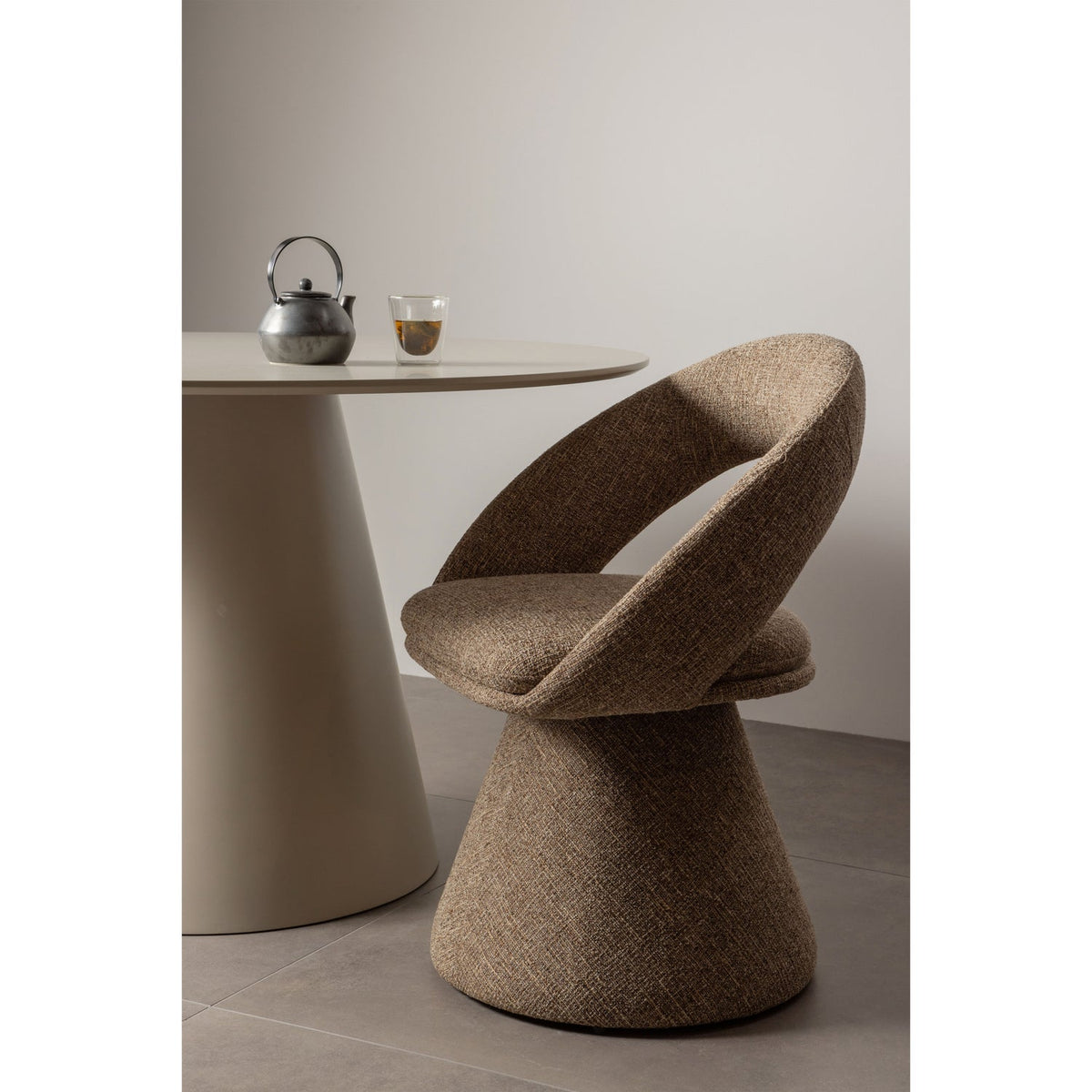 WINTER ESSZIMMER-DREHSTUHL SAND MELANGE