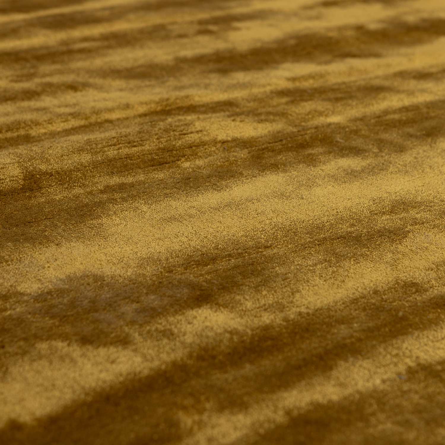 Tammo Teppich Samt Velours 200x300cm honiggelb mit Wolle