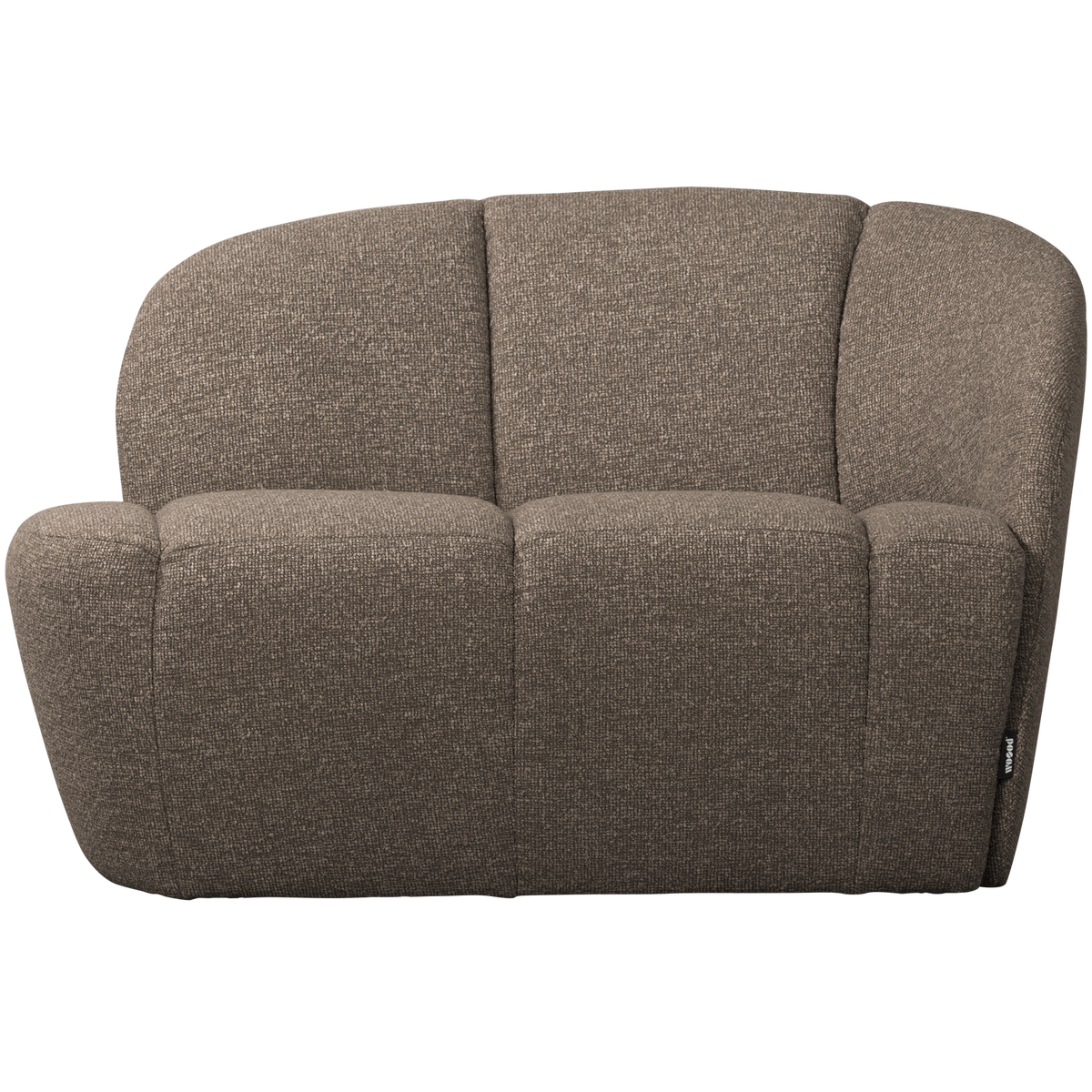 MOJO 2-SITZER BANK RECHTS BOUCLE BRAUN MELANGE