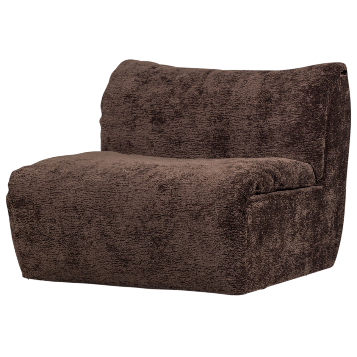 BAGGY 1-SITZER ELEMENT 3D CHENILLE DUNKELBRAUN