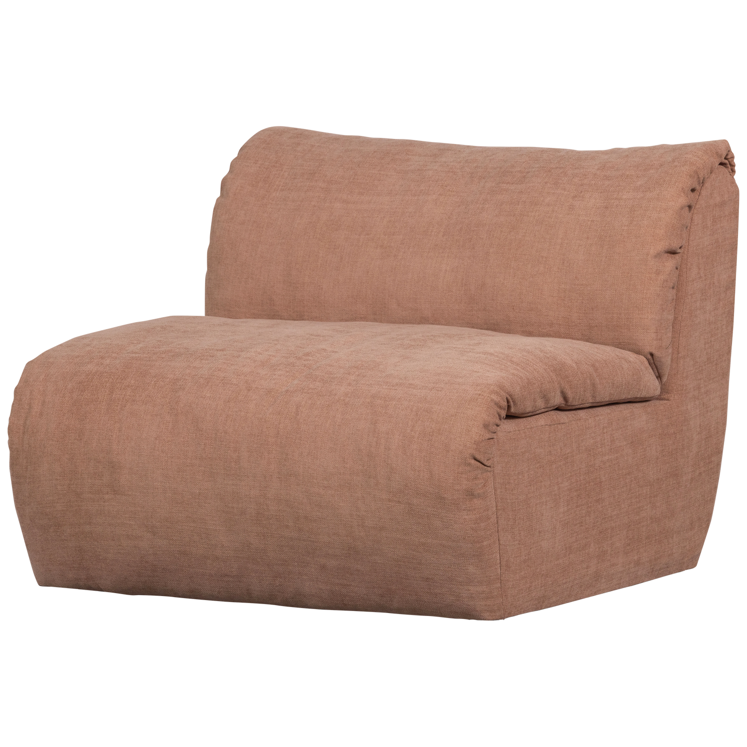 BAGGY 1-SITZER ELEMENT GEWEBTE CHENILLE ALTROSA