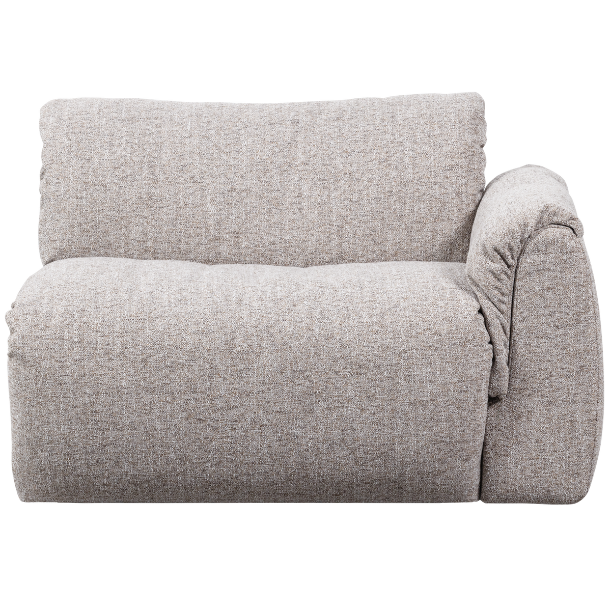 BAGGY 1-SITZER ELEMENT ARM RECHTS NATUR MELANGE
