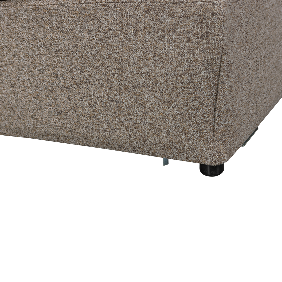 BAGGY ECKELEMENT BRAUN MELANGE