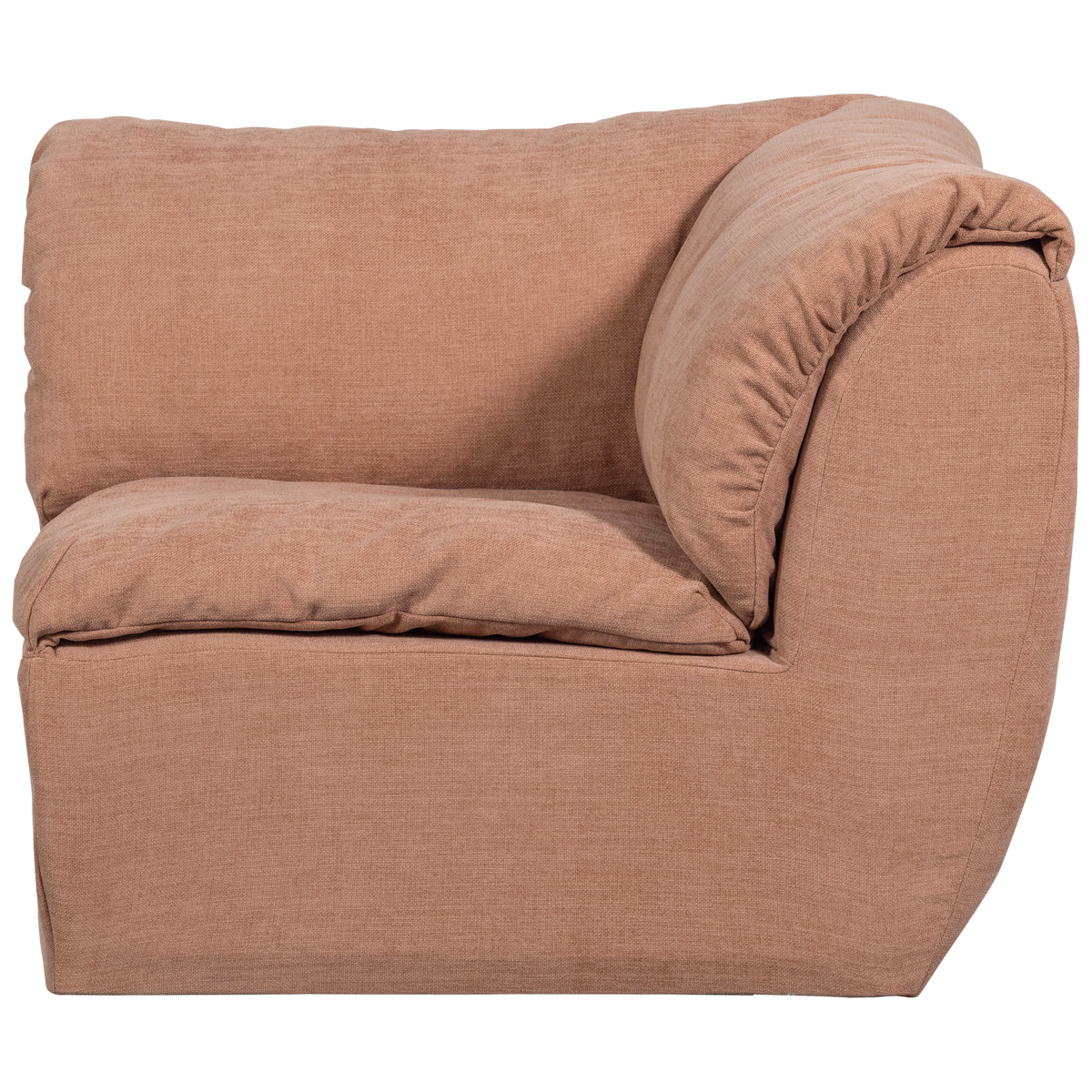 BAGGY ECKELEMENT GEWEBTE CHENILLE ALTROSA