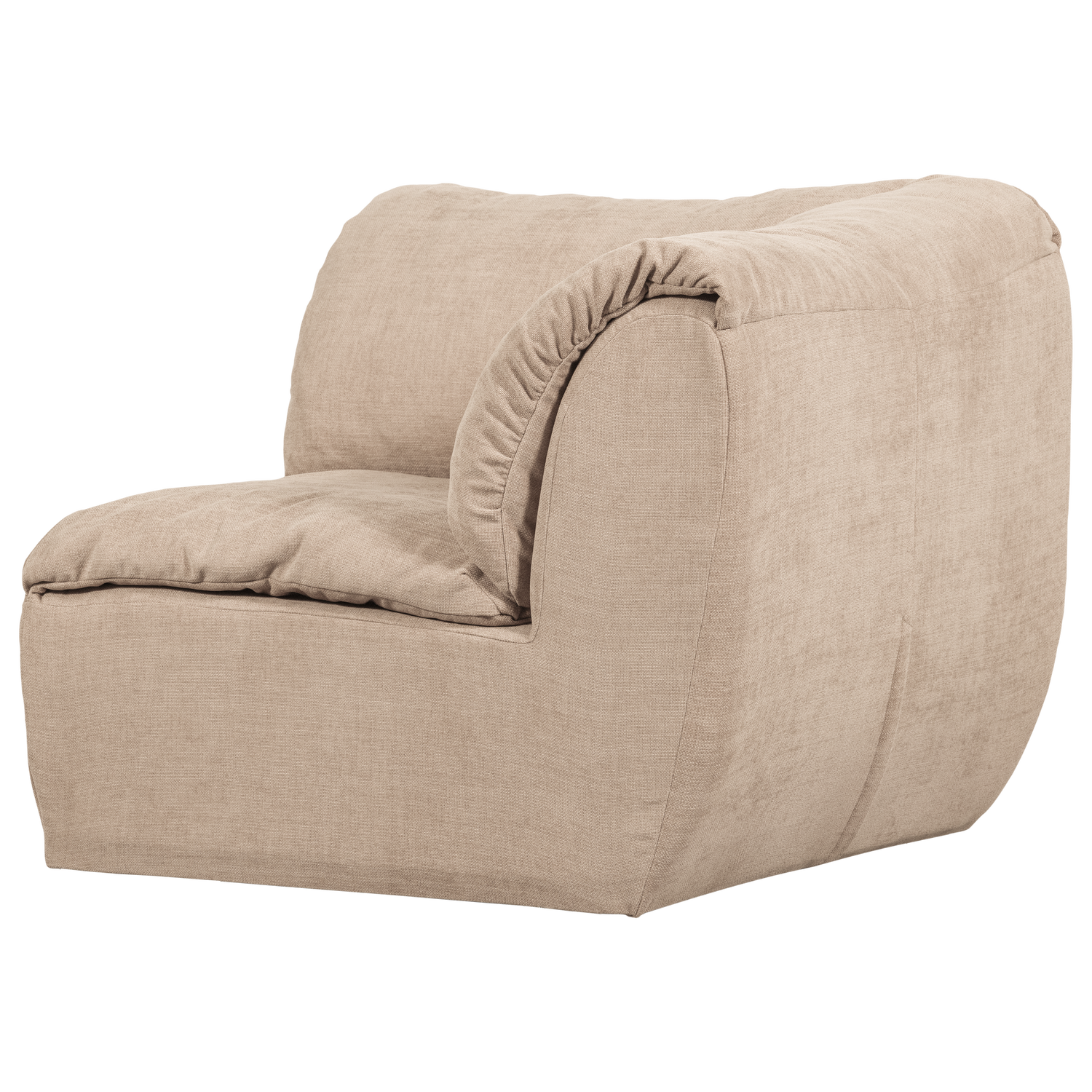 BAGGY ECKELEMENT GEWEBTE CHENILLE SAND