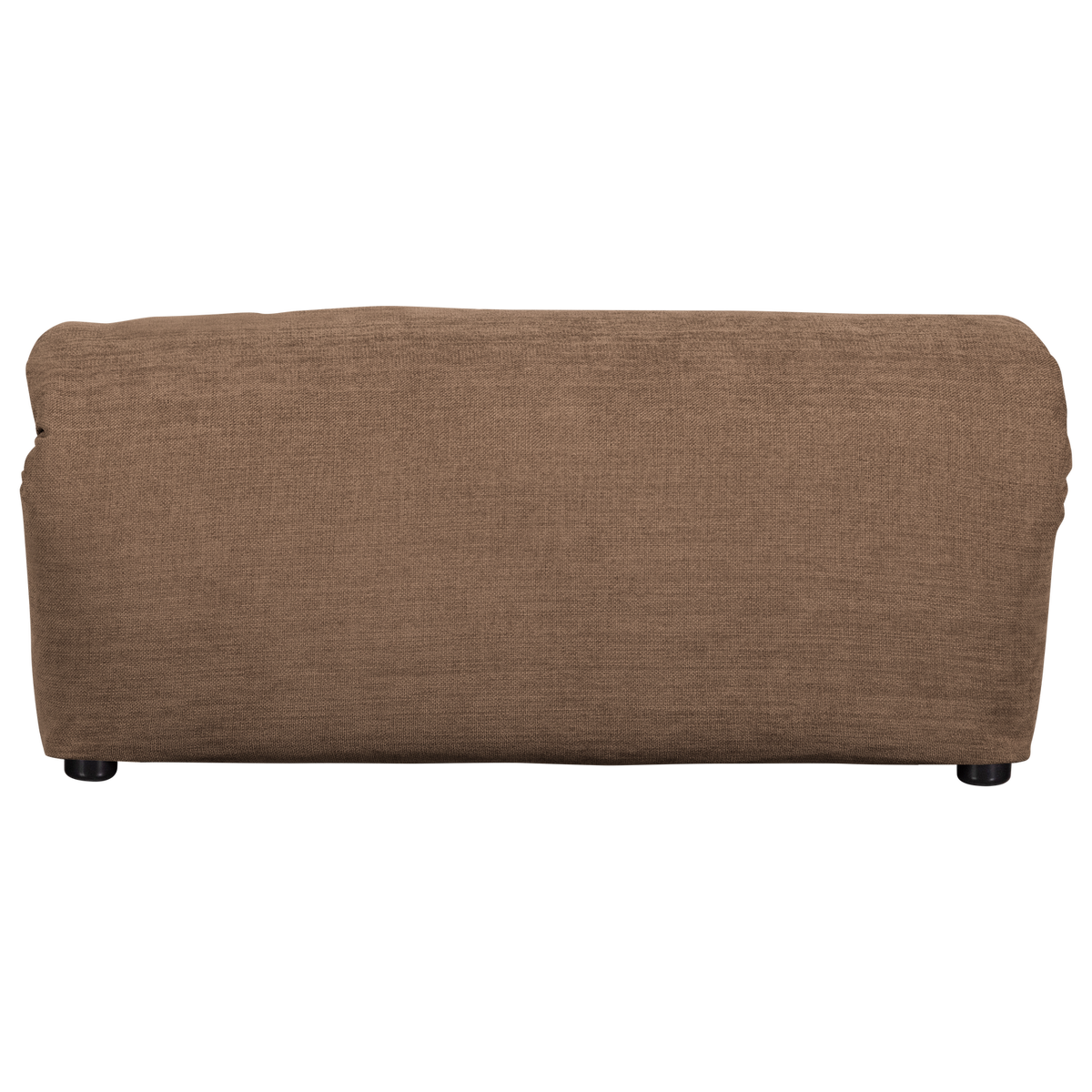BAGGY HOCKER GEWEBTE CHENILLE BRAUN