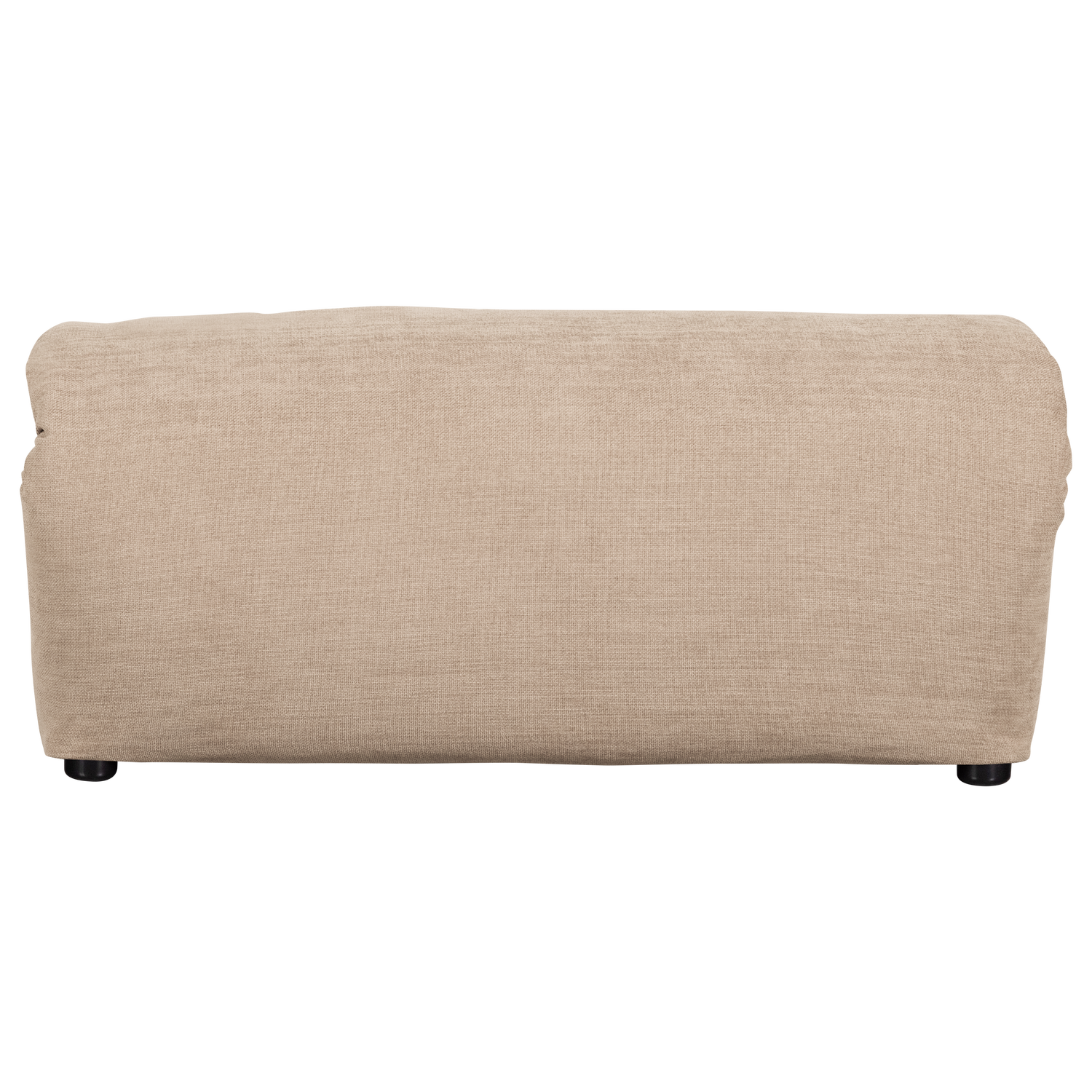 BAGGY HOCKER GEWEBTE CHENILLE SAND