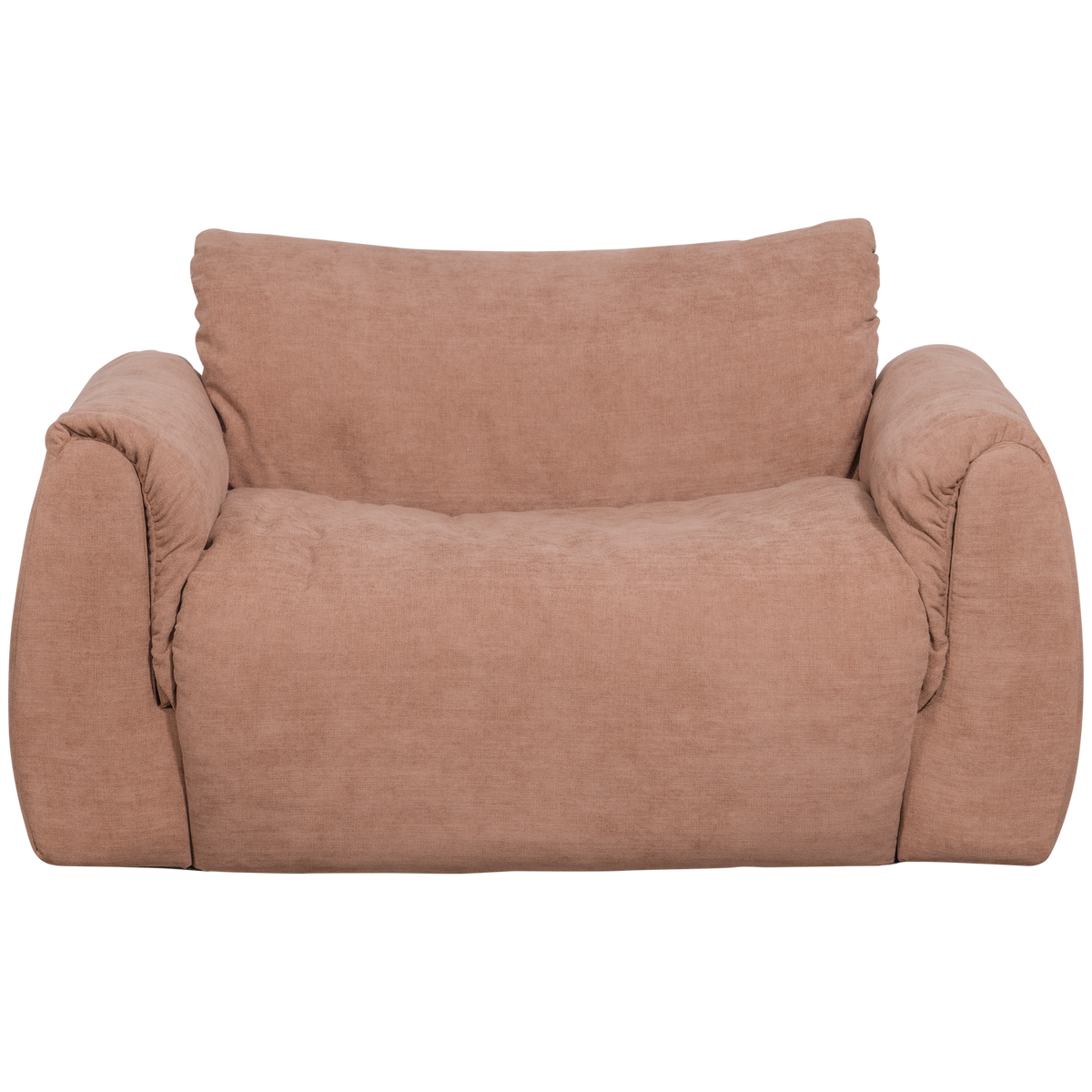 BAGGY LIEGESESSEL GEWEBTE CHENILLE ALTROSA