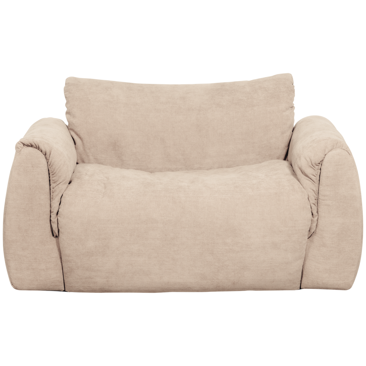 BAGGY LIEGESESSEL GEWEBTE CHENILLE SAND
