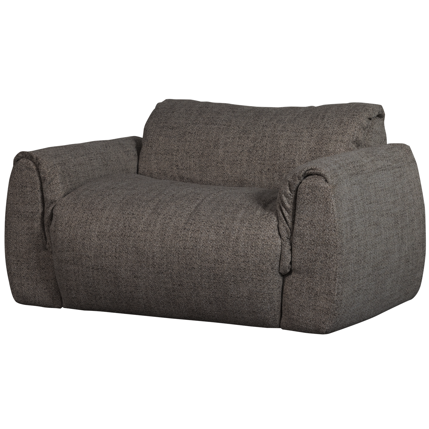 BAGGY LIEGESESSEL WEBSTOFF WARMES GRAU MELANGE