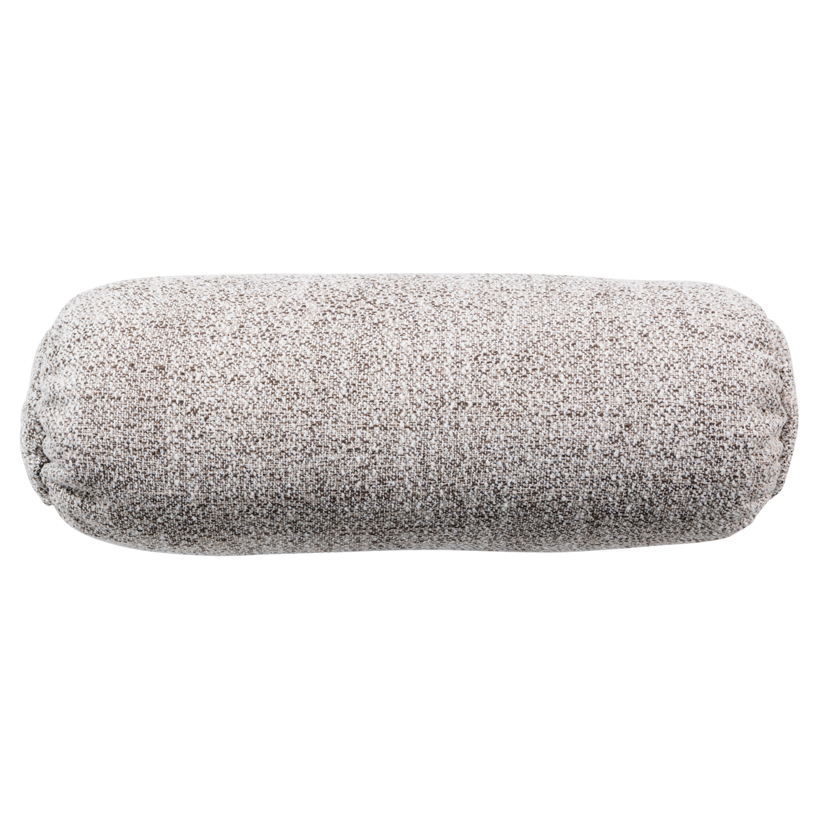 BAGGY ROLLENKISSEN 50xO23CM WEBSTOFF NATUR MELANGE