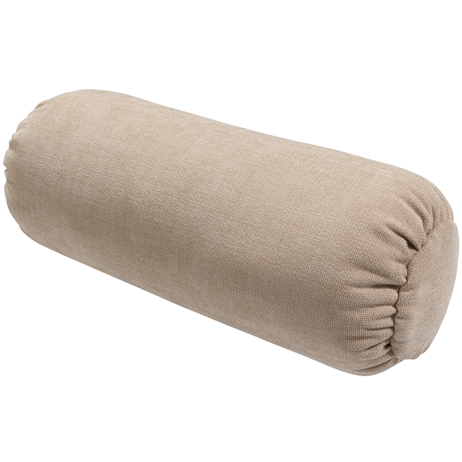 BAGGY ROLLENKISSEN 50xO23CM GEWEBTE CHENILLE SAND