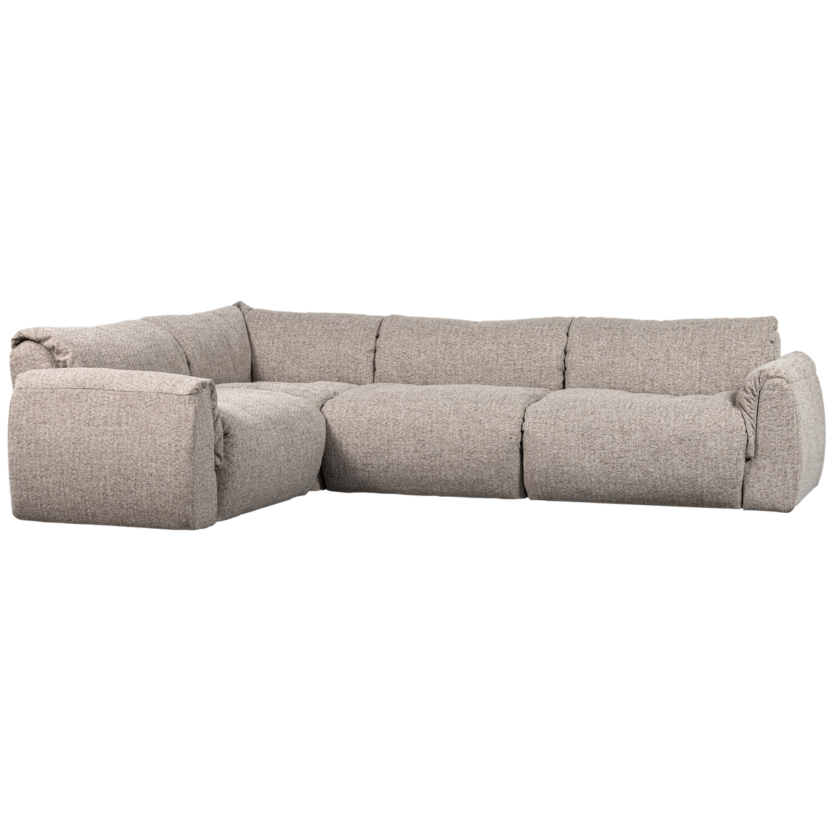 BAGGY ECKBANK LINKS WEBSTOFF NATUR MELANGE