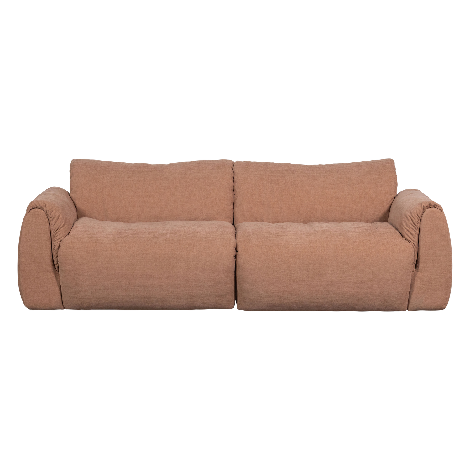 BAGGY 2-SITZER GEWEBTE CHENILLE ALTROSA