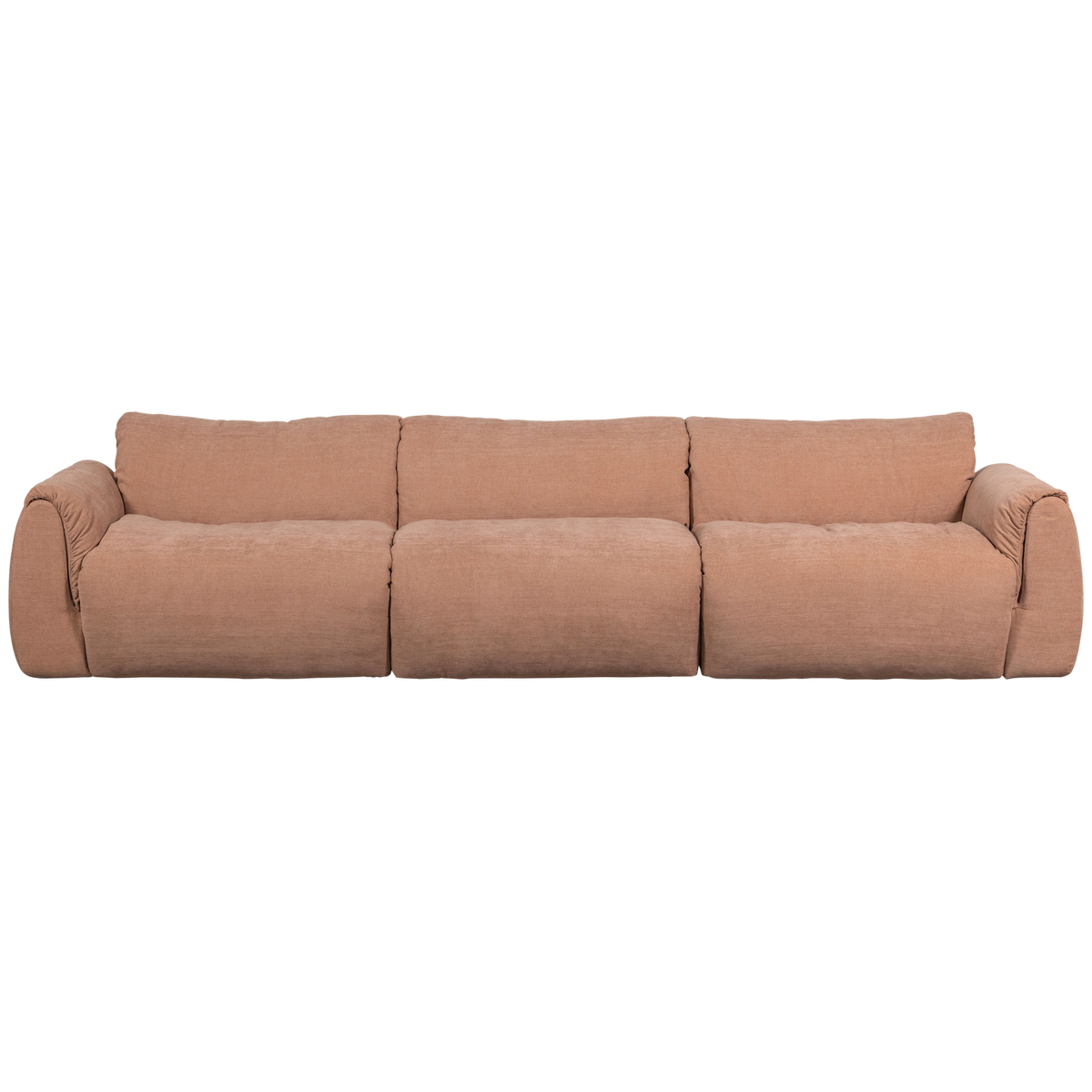 BAGGY 3-SITZER GEWEBTE CHENILLE ALTROSA