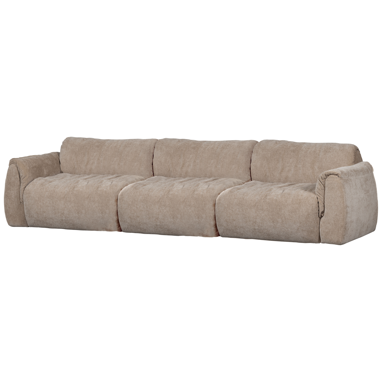 BAGGY 3-SITZER RECHTS 3D CHENILLE SAND