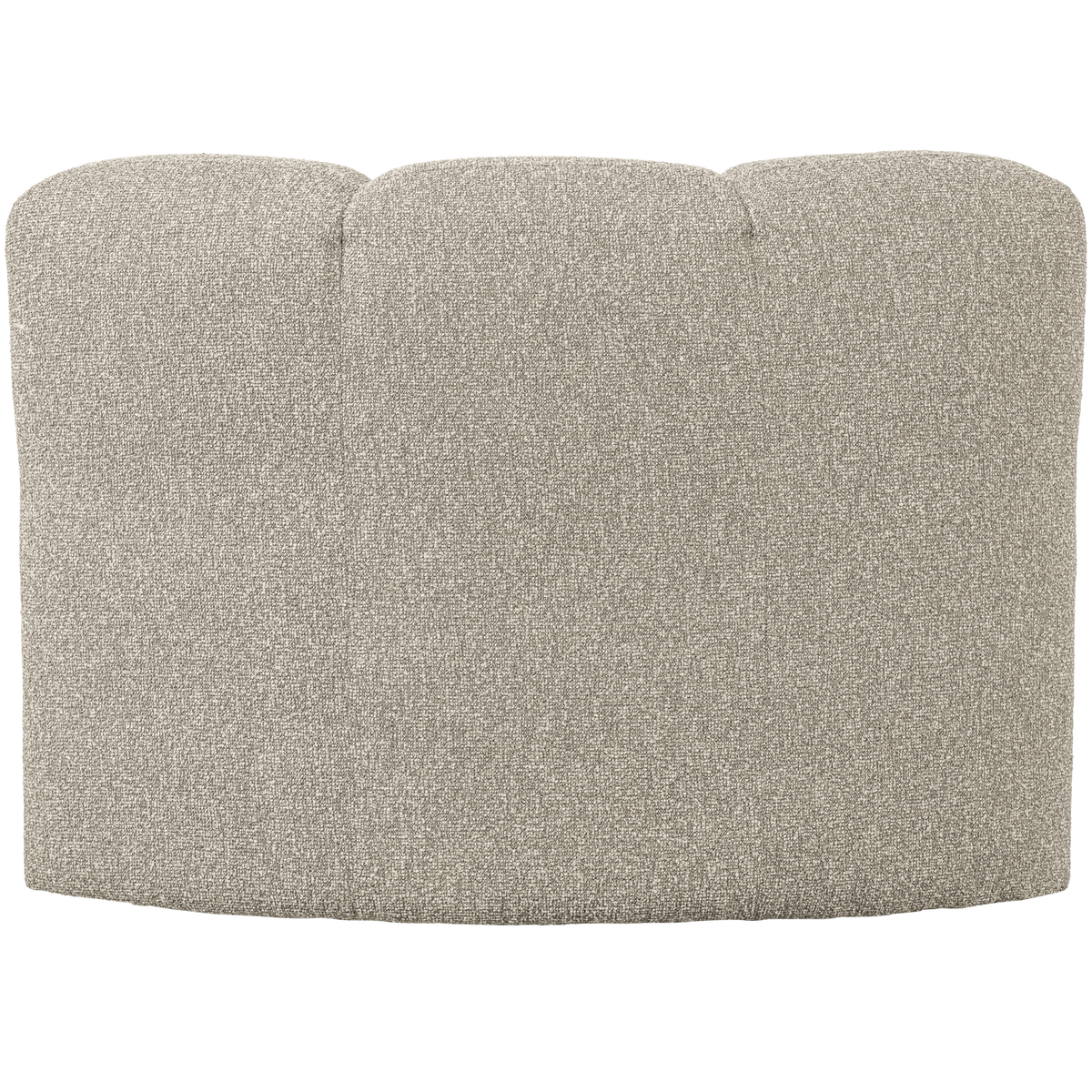 MOJO ESSBANK ECK MIT RÜCKENLEHNE BOUCLE BEIGE MELANGE