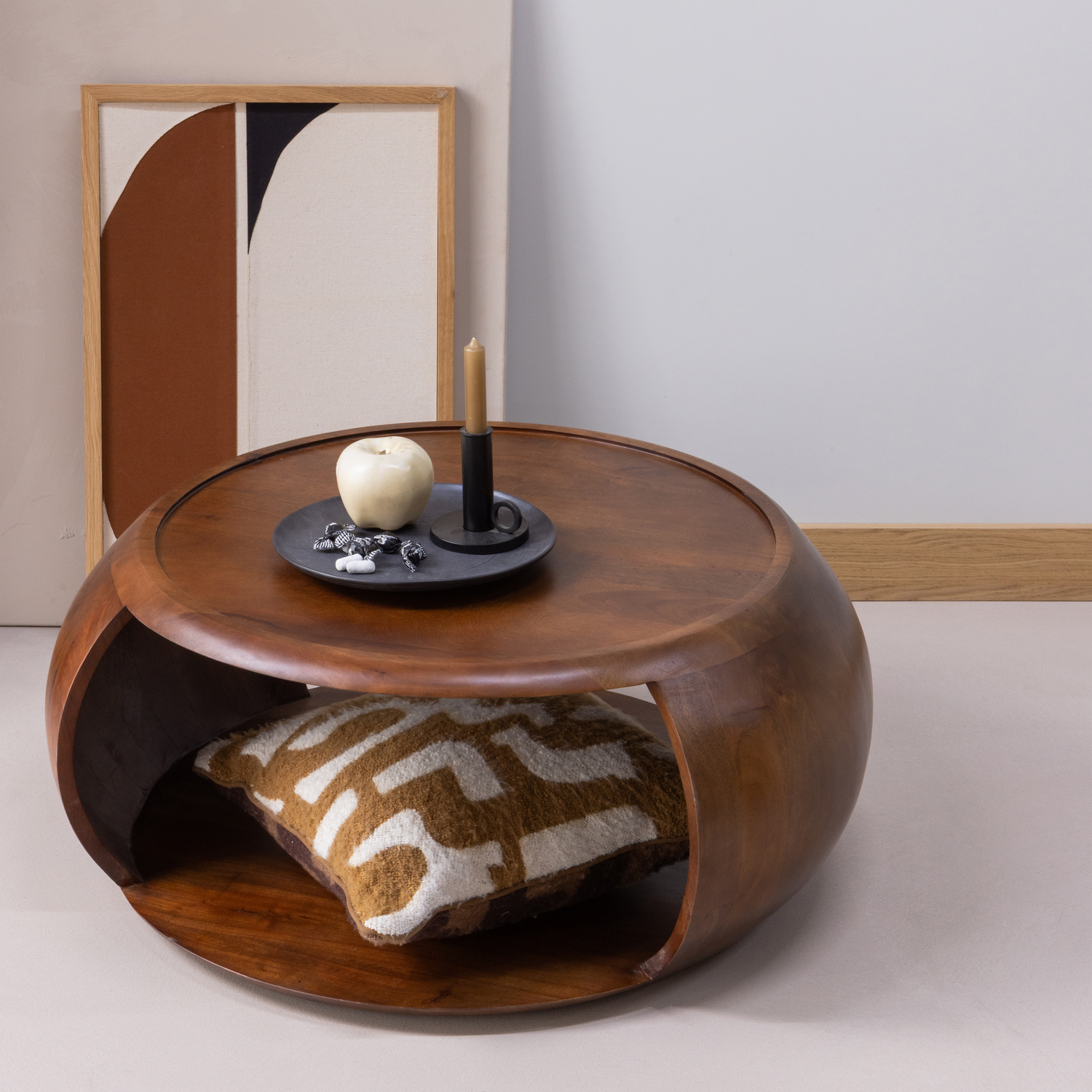 COLE COUCHTISCH MANGOHOLZ BRAUN