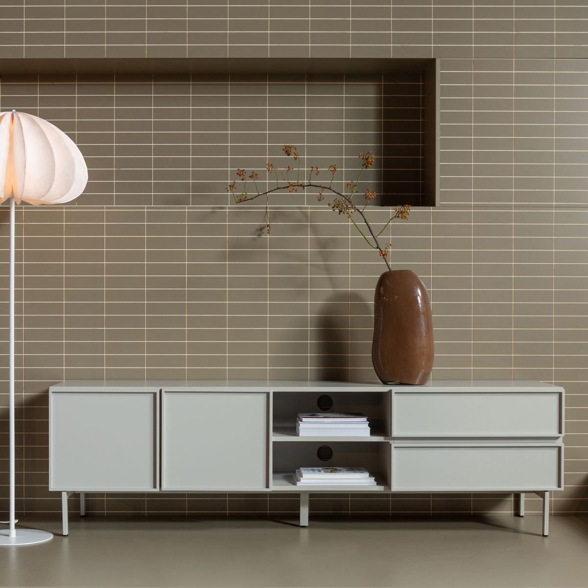 TOURS TV-MÖBEL 180 CM MELAMINE/MDF SAND