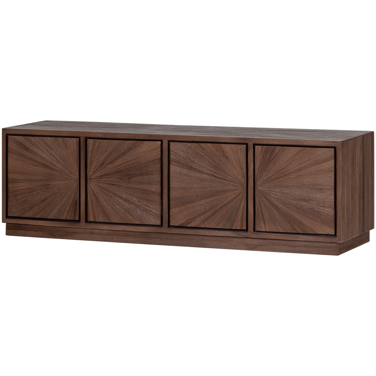 SUN TV-MÖBEL TEAK BRAUN