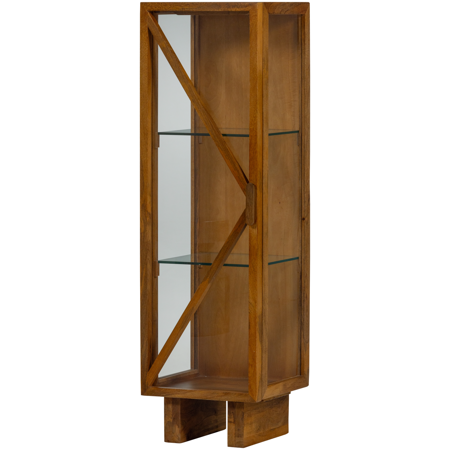 KELLA 1-TURIGER SCHRANK MANGO HOLZ NATUR
