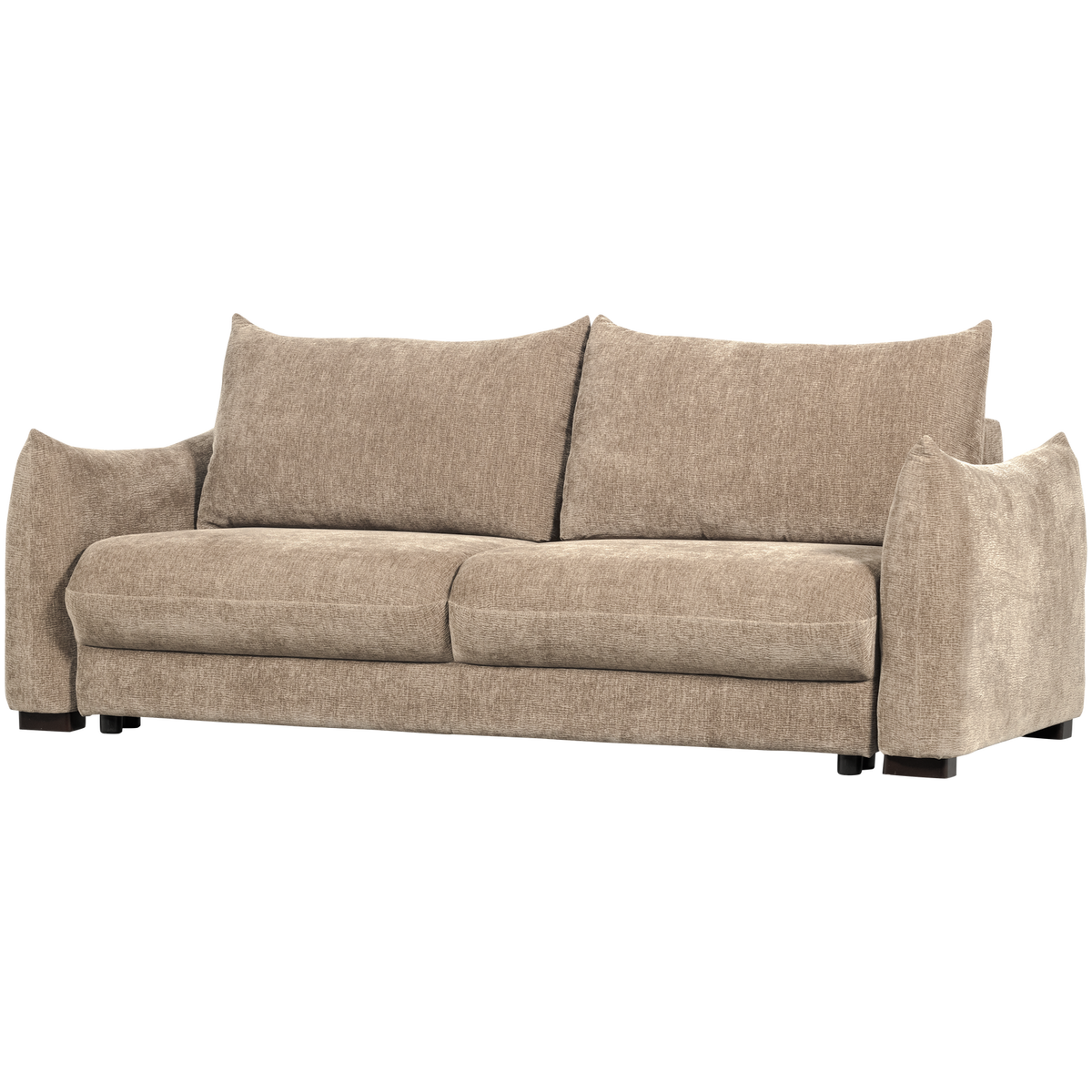 JONNE 3-SITZER SCHLAFSOFA CHENILLE NATUR