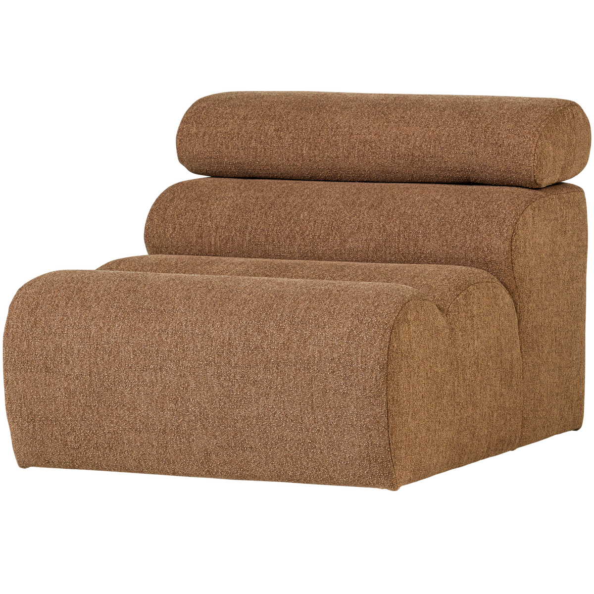 NOVI 1-SITZER ELEMENT BOUCLE KARAMELBRAUN