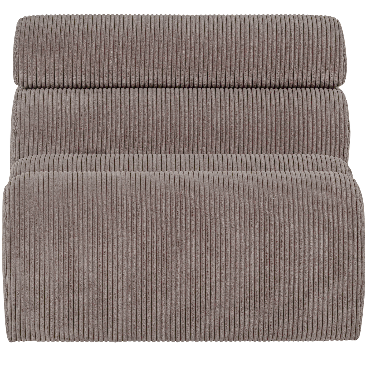 NOVI 1-SITZER ELEMENT GERIPPTER STOFF SAND