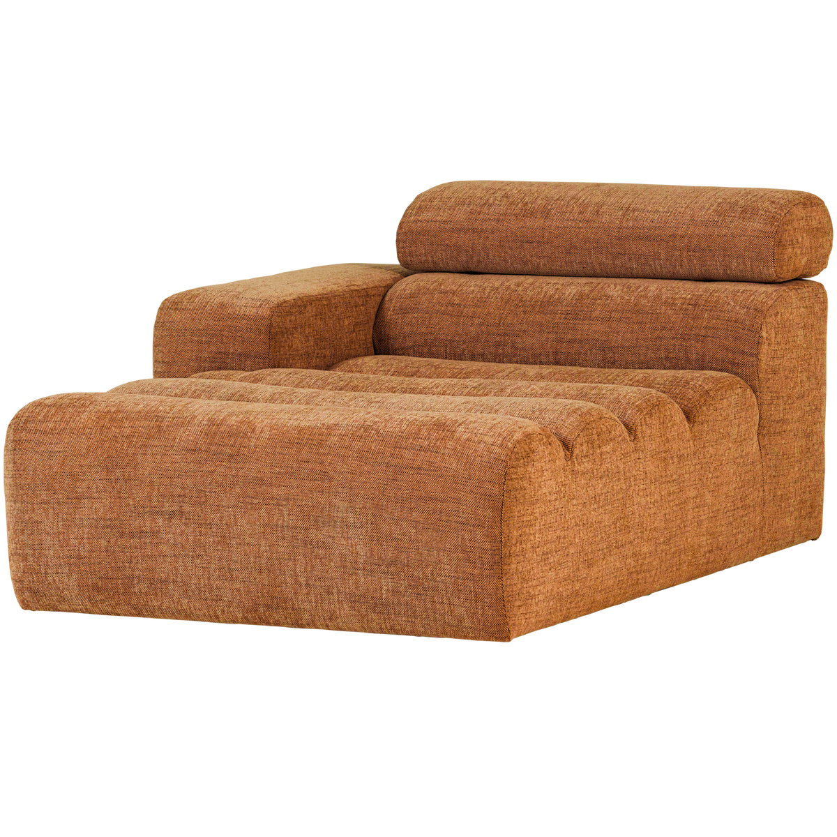 NOVI CHAISE LONGUE ELEMENT LINKS ORANGE MELANGE