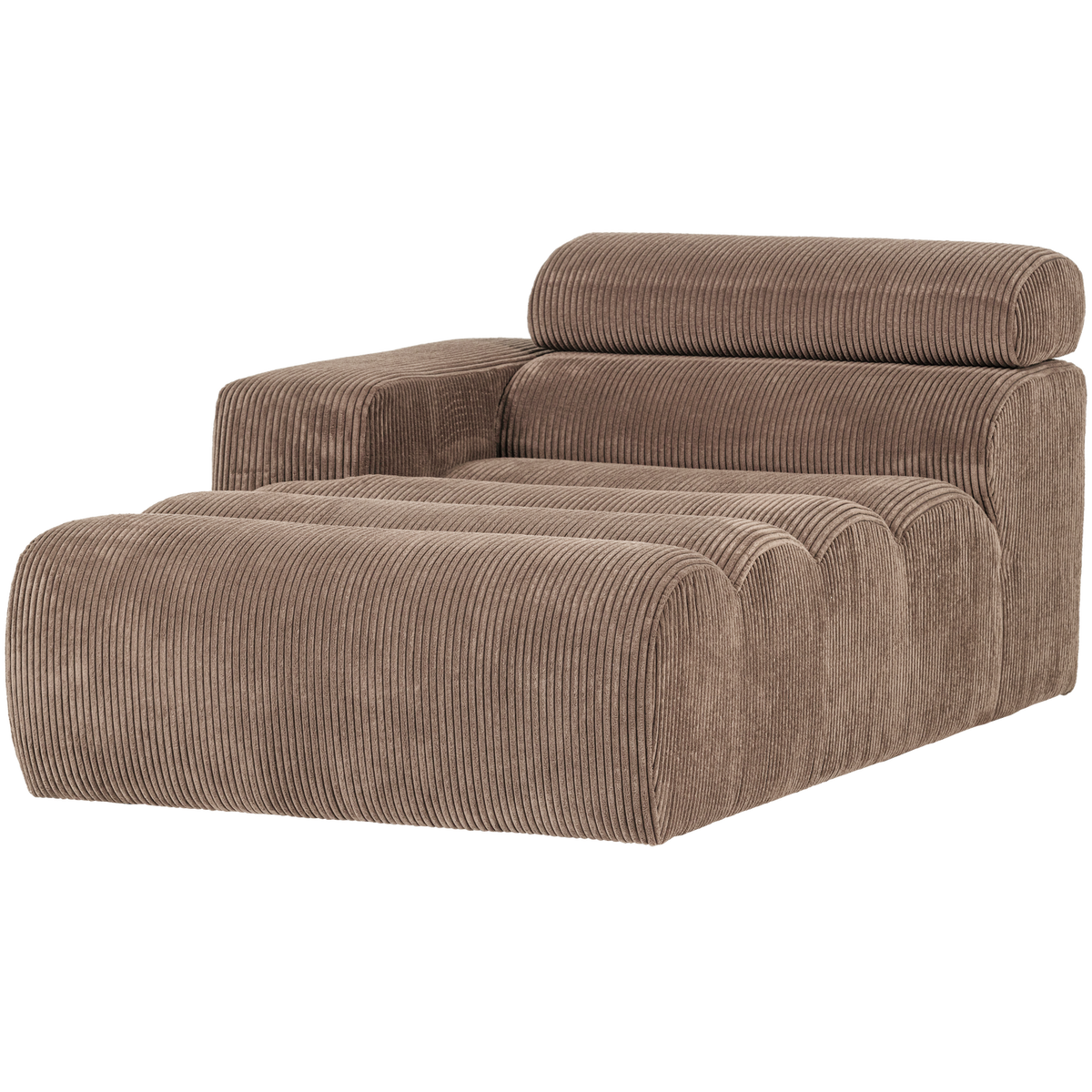 NOVI CHAISE LONGUE ELEMENT ARM LINKS GERIPPTER TAUPE