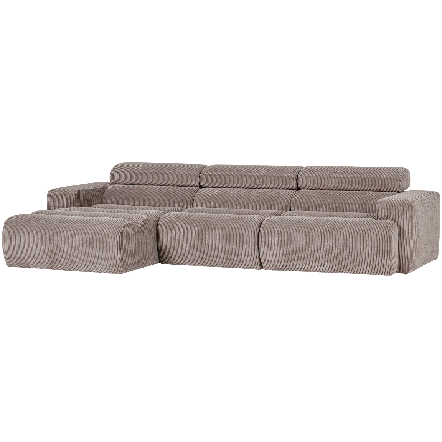 NOVI CHAISE LONGUE SOFA LINKS GERIPPTER SAND