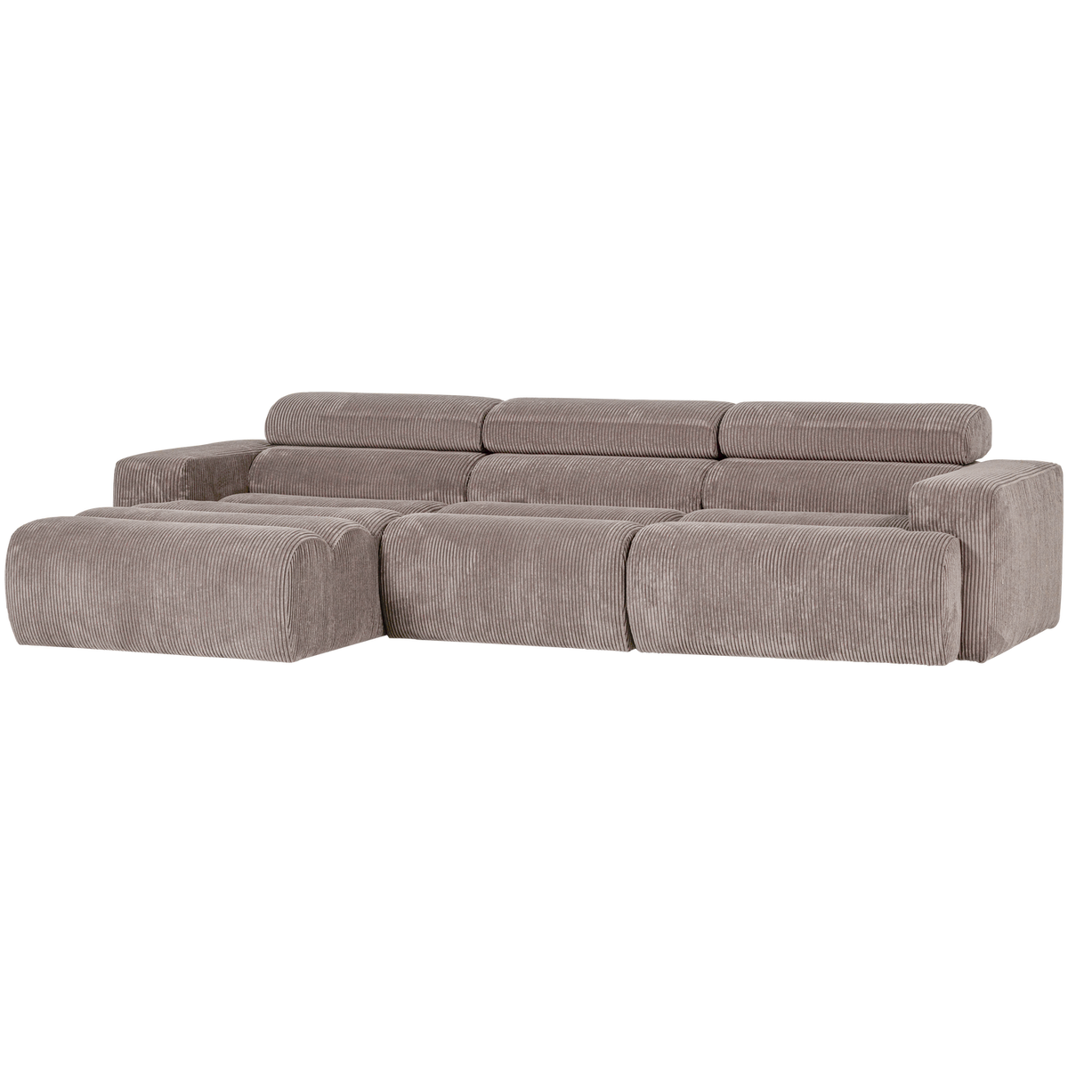 NOVI CHAISE LONGUE SOFA LINKS GERIPPTER SAND