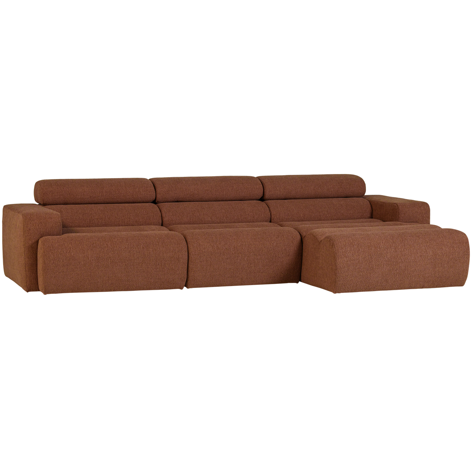 NOVI CHAISE LONGUE SOFA RECHTS BOUCLE TERRA