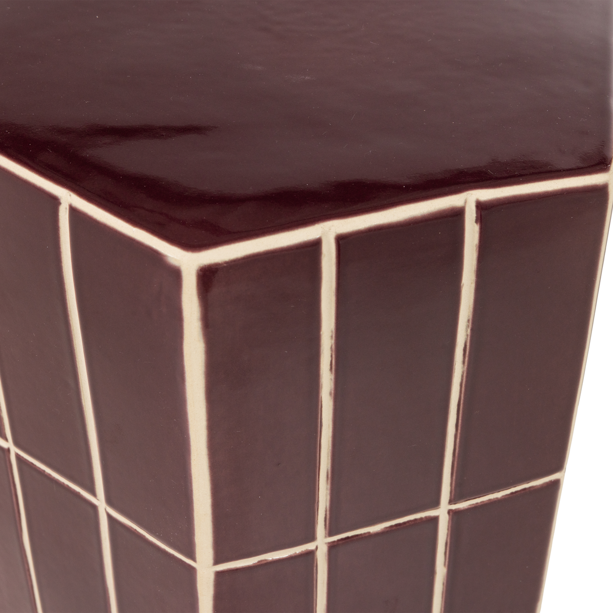 PLU DEKORATIVER BEISTELLTISCH 42X30X26 CM KERAMIK PAARS