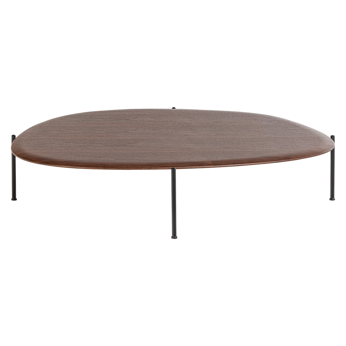 KOTA COUCHTISCH 26X121X79 CM MDF/FURNIER BRAUN