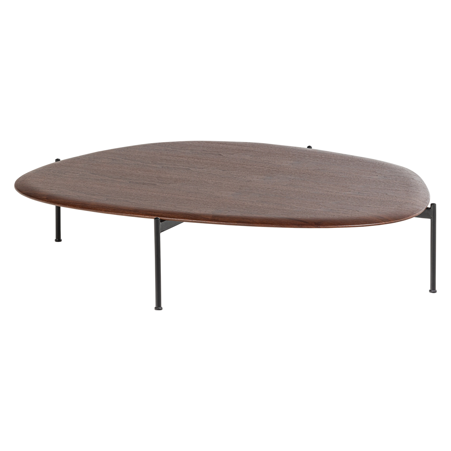 KOTA COUCHTISCH 26X121X79 CM MDF/FURNIER BRAUN