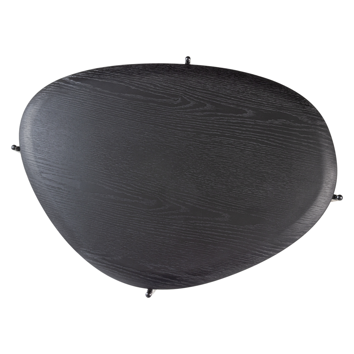 KOTA COUCHTISCH 36X92X68 CM MDF/FURNIER SCHWARZ