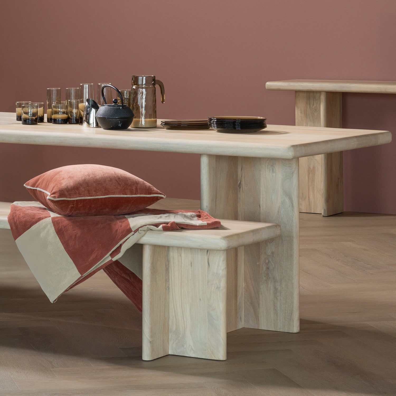 ATO ESSTISCH 180X90 CM MANGO HOLZ NATUR