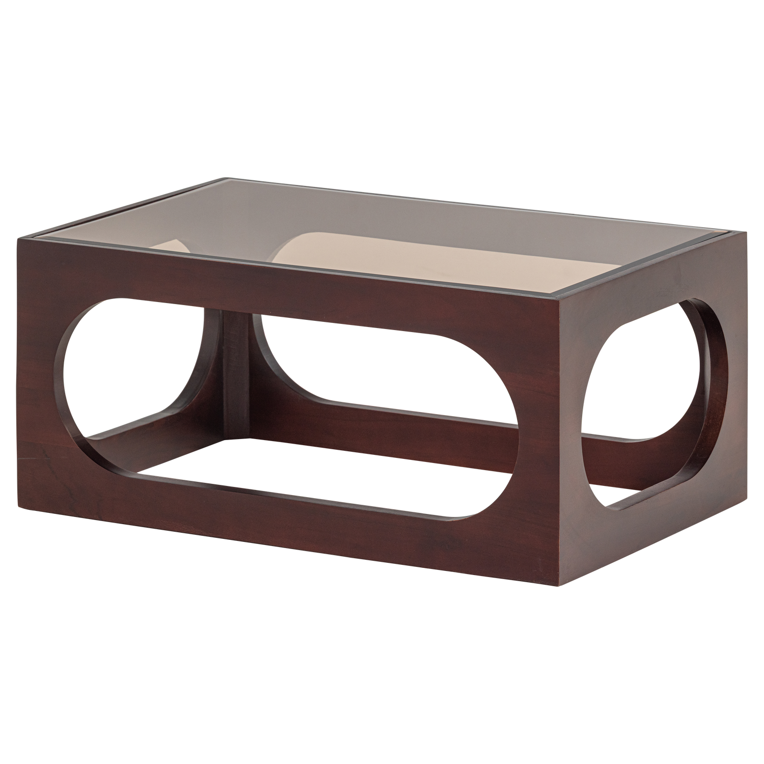 TRAX COUCHTISCH AKAZIE HOLZ BRAUN