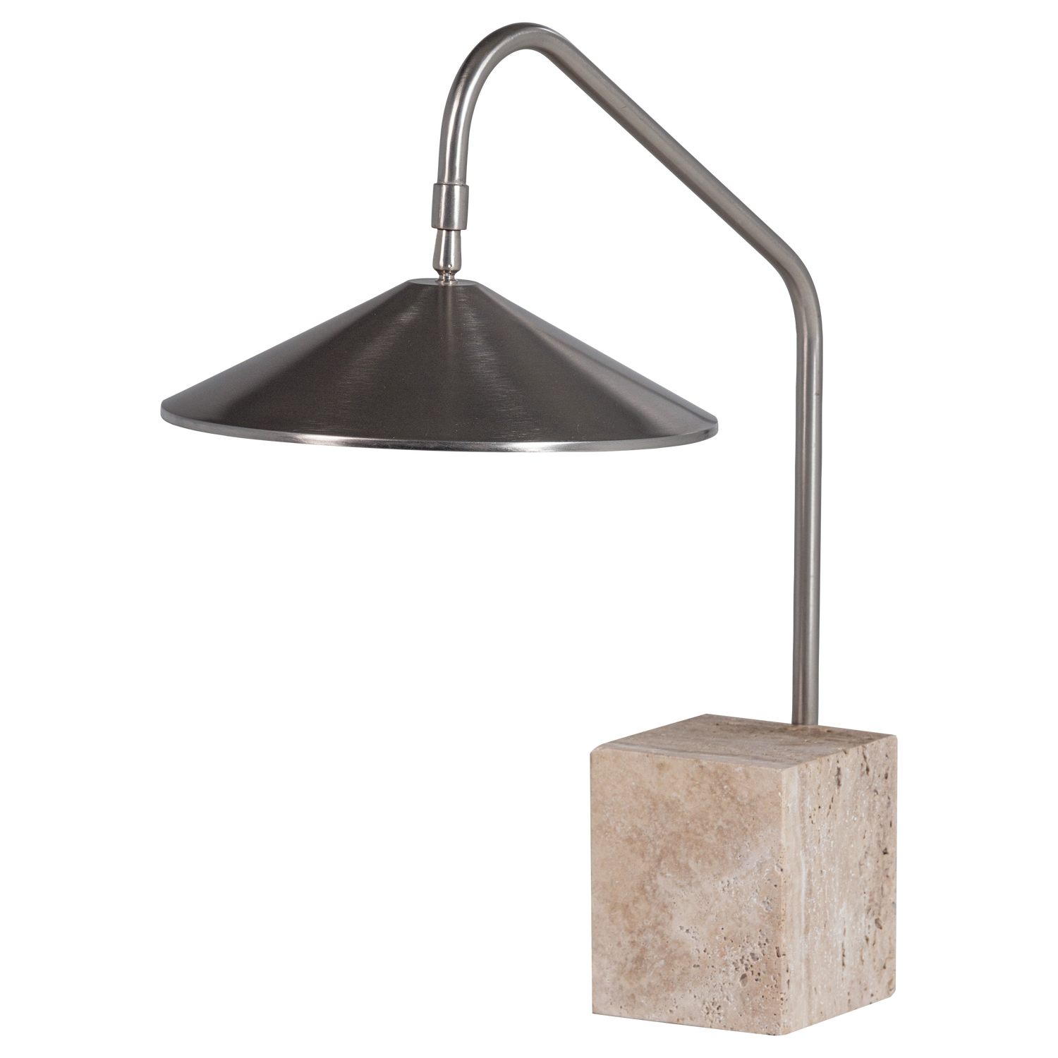 KORN TISCHLAMPE METALL CHROM