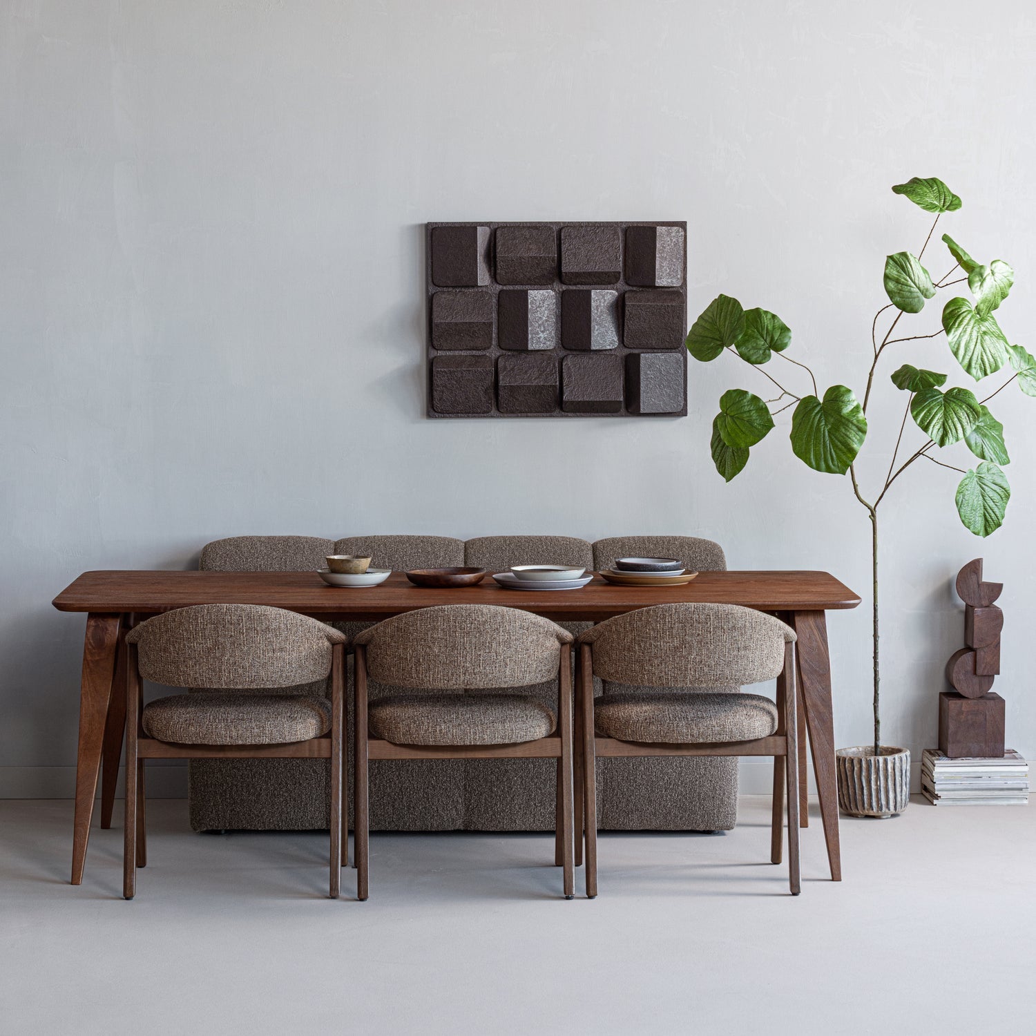 RUBO ESSTISCH 220X95 CM MANGO HOLZ BRAUN